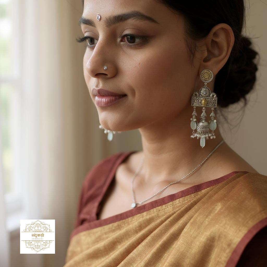 “Sitara Shringar Earrings” – From the Sanskriti Heritage Line