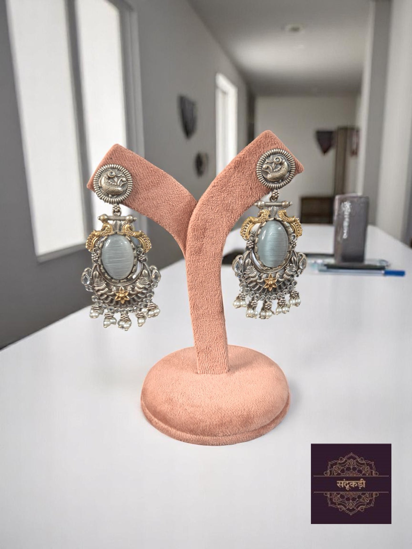 Chandra Tara Drop Earrings