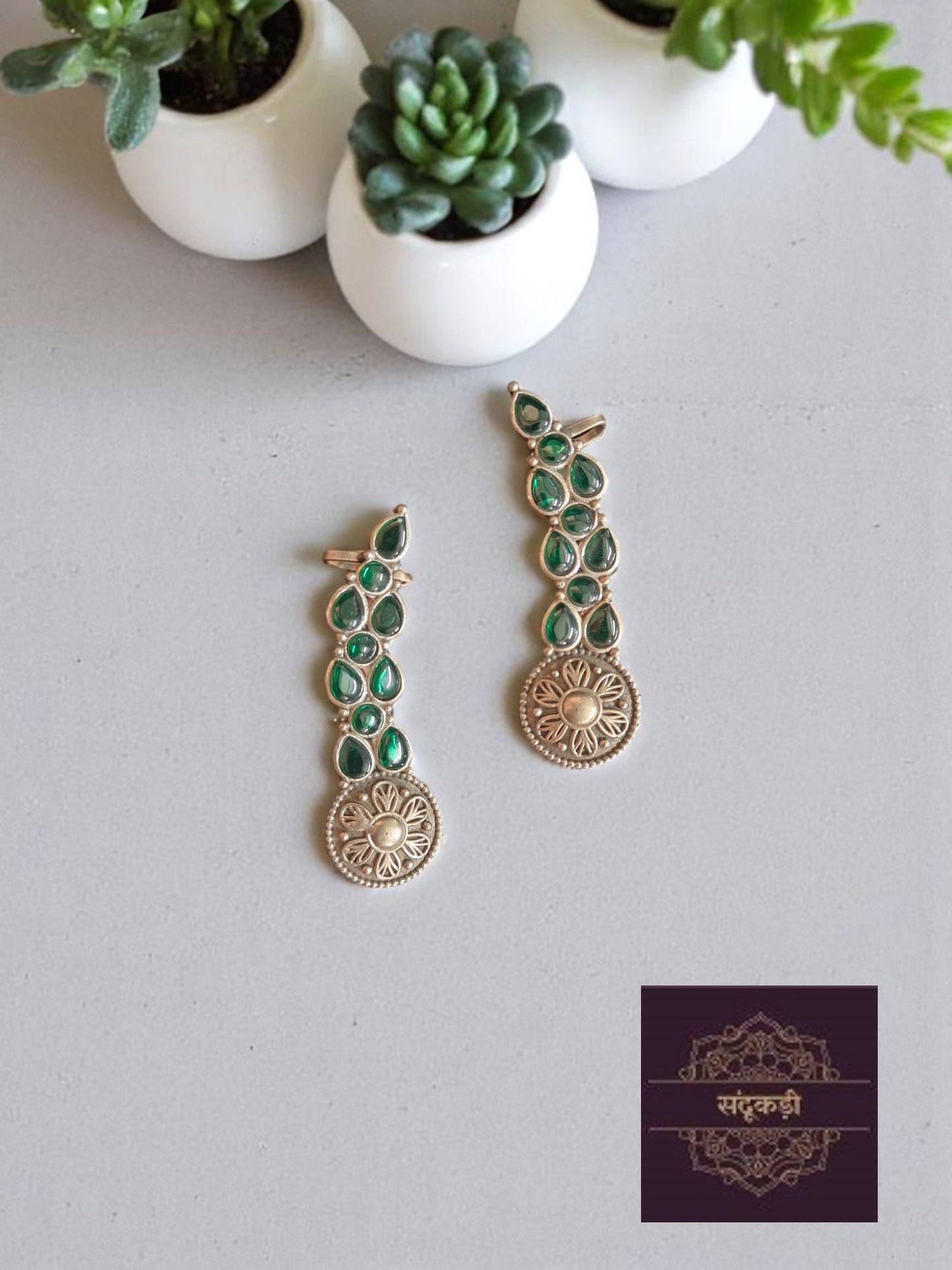 Emerald Grace Earrings