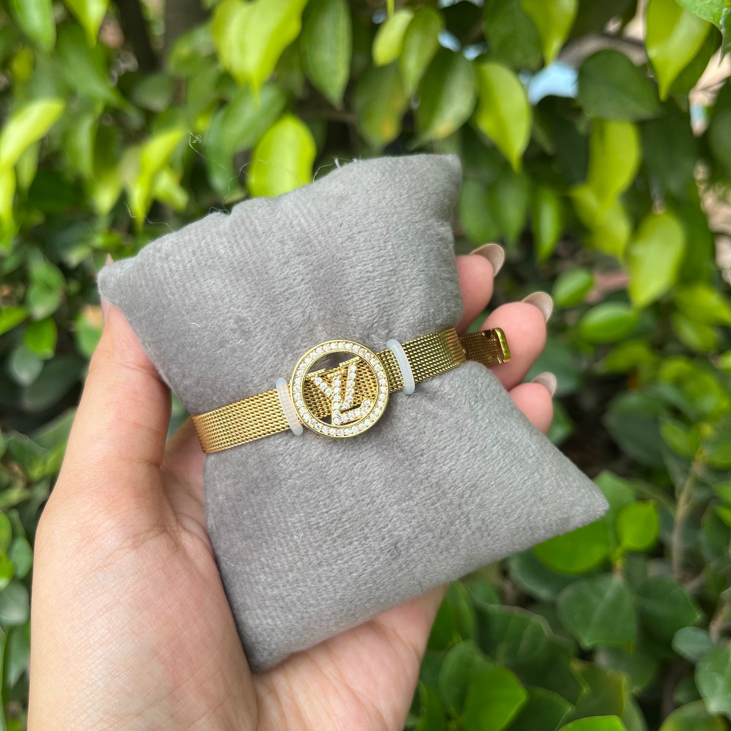 Naksh Rakhi Watch Bracelet - L Letter