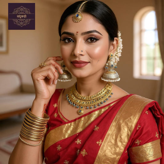 Neelkamal Jhumka Earrings