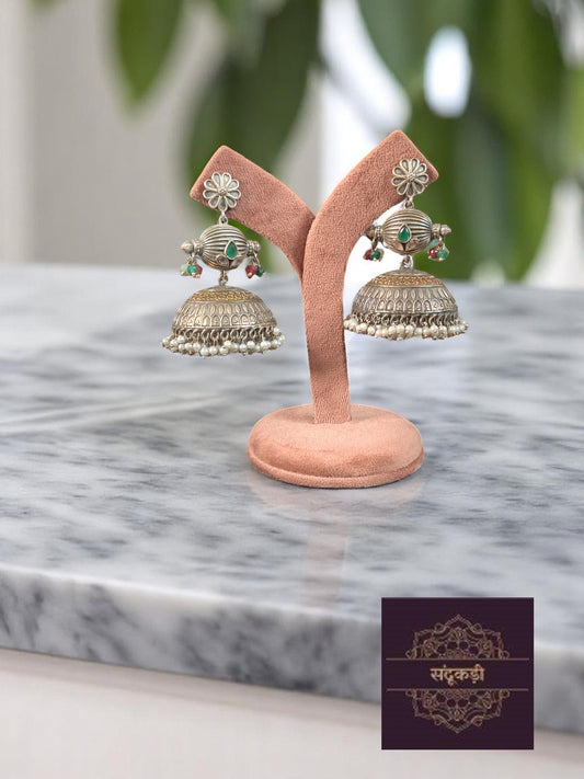 Gulmohar Jhumkas