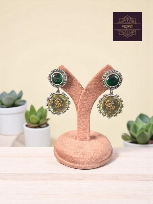 Vriksha  Drops Earrings