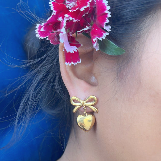 Monsoon Heart Earrings
