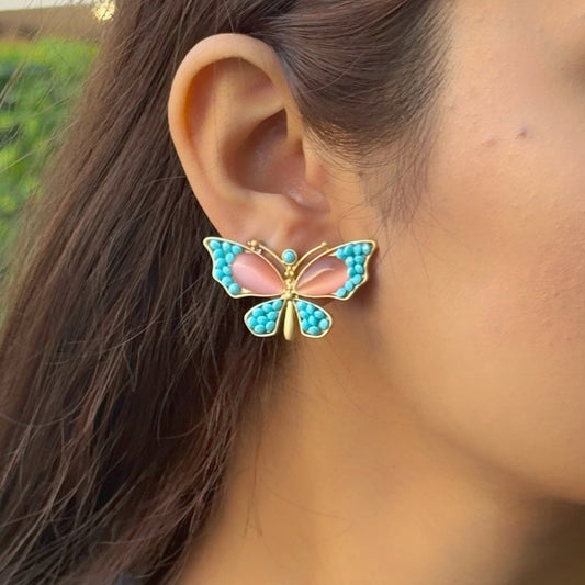 Monsoon Butterfly Earrings